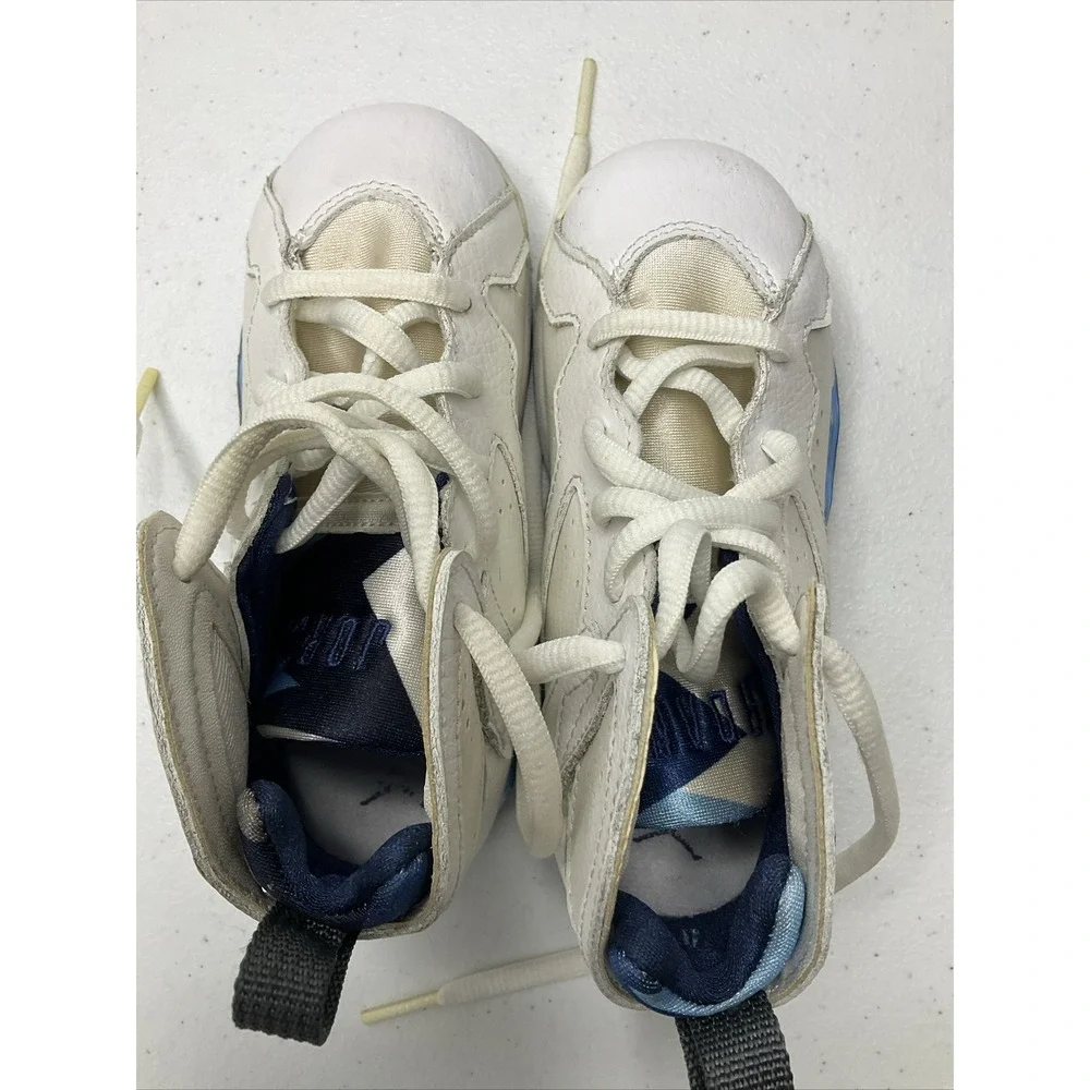Nike Air Jordan 7 VII Retro Flint French Blue 304772-107 TD Sz 9C Baby TD 2014